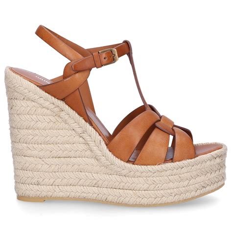 saint laurent espadrille wedge